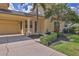 Charming home with a lush landscaped yard, mature trees, and a side entry two car garage at 4708 Clipper Dr, Bradenton, FL 34208