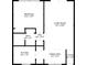 Floorplan diagram of the property's layout at 6703 Midnight Pass Rd # 108B, Sarasota, FL 34242