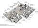 Detailed floor plan showcasing the layout of this 3 bedroom apartment at 130 Riviera Dunes Way # 1104, Palmetto, FL 34221