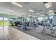 Spacious gym equipped with modern weightlifting and workout machines at 130 Riviera Dunes Way # 1104, Palmetto, FL 34221
