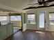 Open-concept living room with wood floors, and lots of natural light at 2601 Gulf N Dr # 510, Bradenton Beach, FL 34217