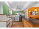 Bright kitchen featuring updated appliances, stylish cabinets, and ample counter space at 327 Hernando Ave, Sarasota, FL 34243