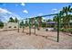 Swings, climbing wall, and covered picnic area at community playground, great for families at 452 Tierra Verde Way, Bradenton, FL 34212