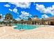 Resort-style pool with sun loungers for ultimate relaxation in the community at 452 Tierra Verde Way, Bradenton, FL 34212