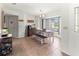 Charming dining area with a bay window, perfect for enjoying meals with natural light at 9008 Allapata Ln, Venice, FL 34293