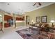 Open living area with kitchen, living room and dining area offering a spacious layout for entertaining at 790 Shadow Bay Way, Osprey, FL 34229