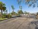 View of the secured gate entrance to the community at 1655 58Th S Ter # 7, St Petersburg, FL 33712