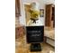 Charming pig chef statue says 