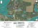 An aerial view showing the property location in Manatee County with nearby flood hazard zones as per the flood map at 8107 High Oaks Trl, Myakka City, FL 34251