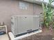 Image of a Kohler whole house generator on a concrete slab pad at 16806 5Th Ne Ter, Bradenton, FL 34212