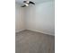 Empty bedroom featuring wood-look tile flooring and neutral walls at 204 Villoresi Blvd, Nokomis, FL 34275