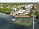 Community features docks, green spaces, and private pools overlooking the waterfront at 2107 Palma Sola Blvd # 27, Bradenton, FL 34209