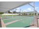 Enjoy outdoor recreation on the community shuffleboard courts, with covered seating for spectators in this active neighborhood at 808 53Rd E Ave # 226L, Bradenton, FL 34203