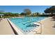 Large community pool with swimming lanes perfect for exercising in this golf community at 3178 Dick Wilson Dr, Sarasota, FL 34240