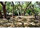 Picnic tables and barbeque grills sit under the shade of large trees in this inviting picnic area at 2264 Floyd St, Sarasota, FL 34239