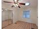 Cozy bedroom with modern closet and updated flooring, ideal for relaxation at 4531 13Th E St, Ellenton, FL 34222