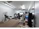 Community fitness center with modern exercise equipment and mirrors at 4531 13Th E St, Ellenton, FL 34222