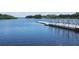 Waterfront view with a dock at 12409 Wigeon Dr, Bradenton, FL 34212