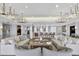 Spacious clubhouse lounge area with elegant furnishings and stylish decor at 6310 Watercrest Way # 201, Lakewood Ranch, FL 34202