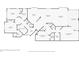 Detailed floor plan showcasing the home's layout, including bedrooms, bathrooms, and living spaces at 6310 Watercrest Way # 201, Lakewood Ranch, FL 34202