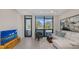 Living room with modern décor, large window, and natural light at 1774 10Th St, Sarasota, FL 34236