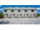 Rear exterior of modern townhomes at 1774 10Th St, Sarasota, FL 34236
