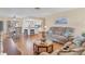 Bright living room offering views to the kitchen and dining area, creating an inviting open space at 7304 11Th W Ave, Bradenton, FL 34209
