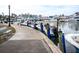 Well-maintained boat docks with various vessels, providing convenient marina access and services at 101 S Gulfstream Ave # 10E, Sarasota, FL 34236