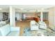 Inviting common area features comfortable seating, kitchen facilities, and plenty of space for relaxation and socializing at 101 S Gulfstream Ave # 10E, Sarasota, FL 34236