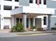 The 101 Condominium features a covered entrance for ease of access to the units at 101 S Gulfstream Ave # 10E, Sarasota, FL 34236