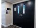 Hallway doors leading to the Charlotte Room, with visible signage and event postings at 101 S Gulfstream Ave # 10E, Sarasota, FL 34236