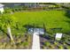Aerial view of community dog park surrounded by lush green landscaping at 16127 Fortezza Dr, Bradenton, FL 34211