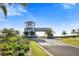 Community entrance gate with landscaping and signage at 16127 Fortezza Dr, Bradenton, FL 34211
