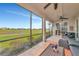 Spacious screened lanai overlooking the golf course at 8402 Grand Estuary Trl # 101, Bradenton, FL 34212