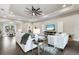 Bright and airy living room with comfortable seating, stylish décor, and ample natural light at 5203 Lake Overlook Ave, Bradenton, FL 34208