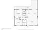 Here is a floor plan of the home, showing a primary bedroom, kitchen, balcony, living room, and 2 bathrooms at 5830 Midnight Pass Rd # 502, Sarasota, FL 34242