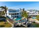 Stunning waterfront home with a private pool and dock, perfect for enjoying coastal living at 718 Key Royale Dr, Holmes Beach, FL 34217