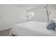 Peaceful bedroom showing window with natural light at 3201 Beneva Rd # 204, Sarasota, FL 34232