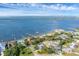 Coastal neighborhood featuring beautiful homes with private docks extending into the bay at 7416 Riverview Dr, Bradenton, FL 34209