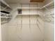 Walk-in closet with shelving at 3756 Lake Bayshore # 509, Bradenton, FL 34205