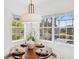 Cozy breakfast nook featuring views of the outdoors at 14614 Newtonmore Ln, Lakewood Ranch, FL 34202
