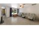 Comfortable living room area with neutral walls and outside view at 3395 Hardee Dr, Venice, FL 34292
