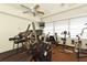 Community gym featuring a variety of equipment, including treadmills, bikes, and more at 4009 Catalina Dr # 178, Bradenton, FL 34210