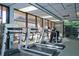 Well-equipped gym featuring multiple treadmills and fitness equipment, perfect for a convenient workout at 4350 Chatham Dr # 208, Longboat Key, FL 34228