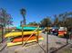 Lots of kayaks are available for use to get out on the water at 4714 Potomac Cir, Bradenton, FL 34210