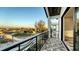 Beautiful balcony with stone floors and stunning neighborhood views at 1214 Gulf Blvd, Englewood, FL 34223