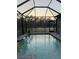 Private in-ground pool inside screened enclosure, perfect for enjoying evenings at home at 6614 162Nd E Pl, Parrish, FL 34219