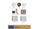 Exterior color selections including body color, trim, trellis and hardware at 1401 Crocker St, Sarasota, FL 34231