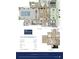 Detailed floor plan of the Windemere II model, showcasing a spacious layout with outdoor living spaces and garage at 1521 S Lake Shore Dr, Sarasota, FL 34231