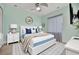 Tastefully decorated bedroom with a stylish bed, soft lighting, and a cozy ambiance, creating a peaceful retreat at 5607 Tidewater Preserve Blvd, Bradenton, FL 34208